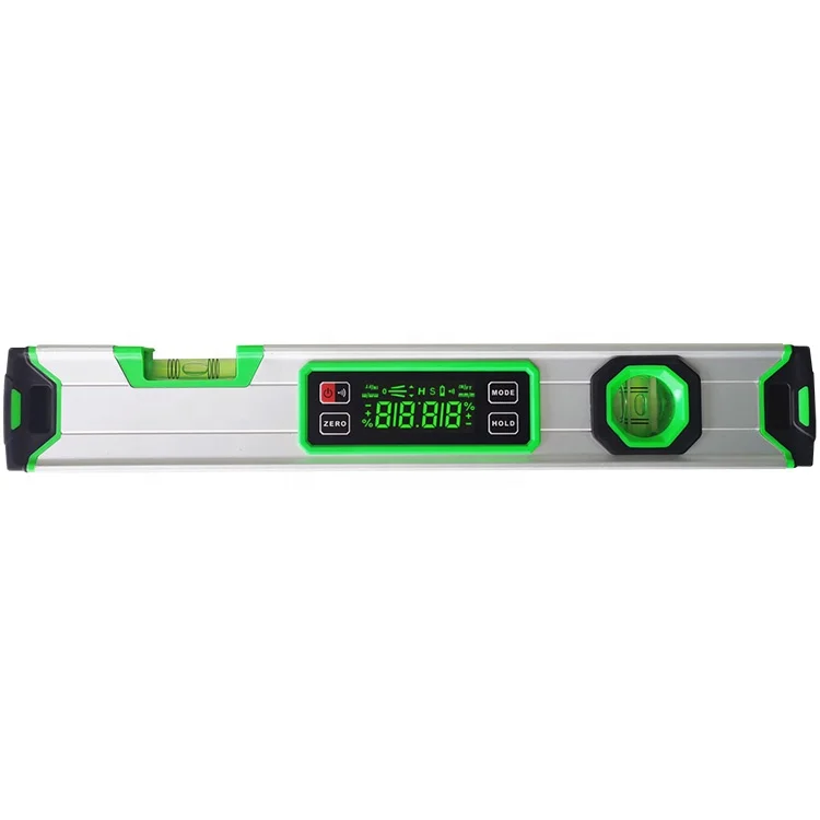 IP54 400mm Aluminum Frame Digital Torpedo Level with LED Screen