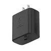 Cargador negro de 45w.