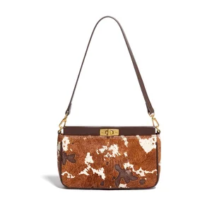 Custom New Horsehair Ladies Handbags Fashion High Quality Crossbody Bag Vintage Luxury Women Shoulder Bags