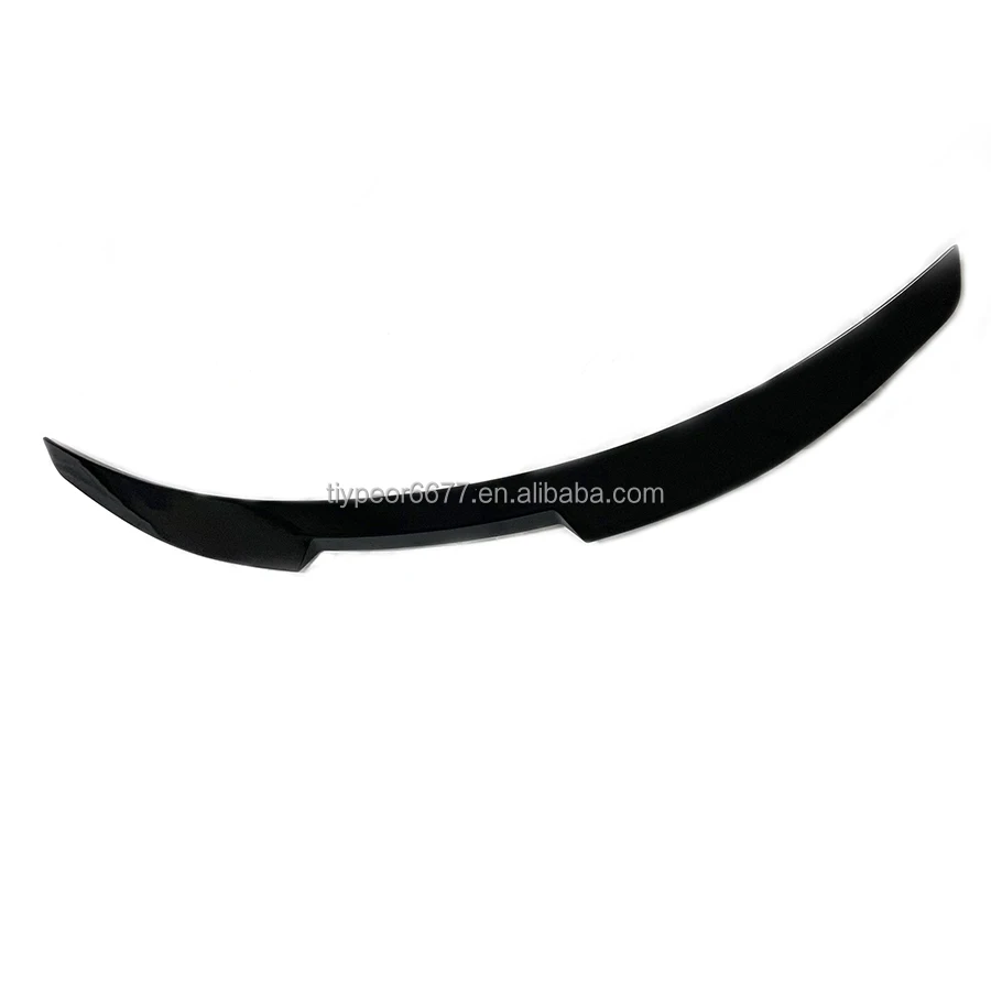 product tiypeor rear wing lip car rear trunk boot lip spoiler wing for infiniti q50 2014 2022 factory style trunk spoiler wing lip-4