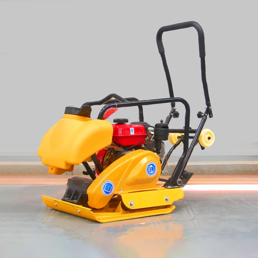 High Quality Petrol Soil Vibrator Plate Compactor Hydraulic Electric Earth Moving Machinery Vibrating Road Plate