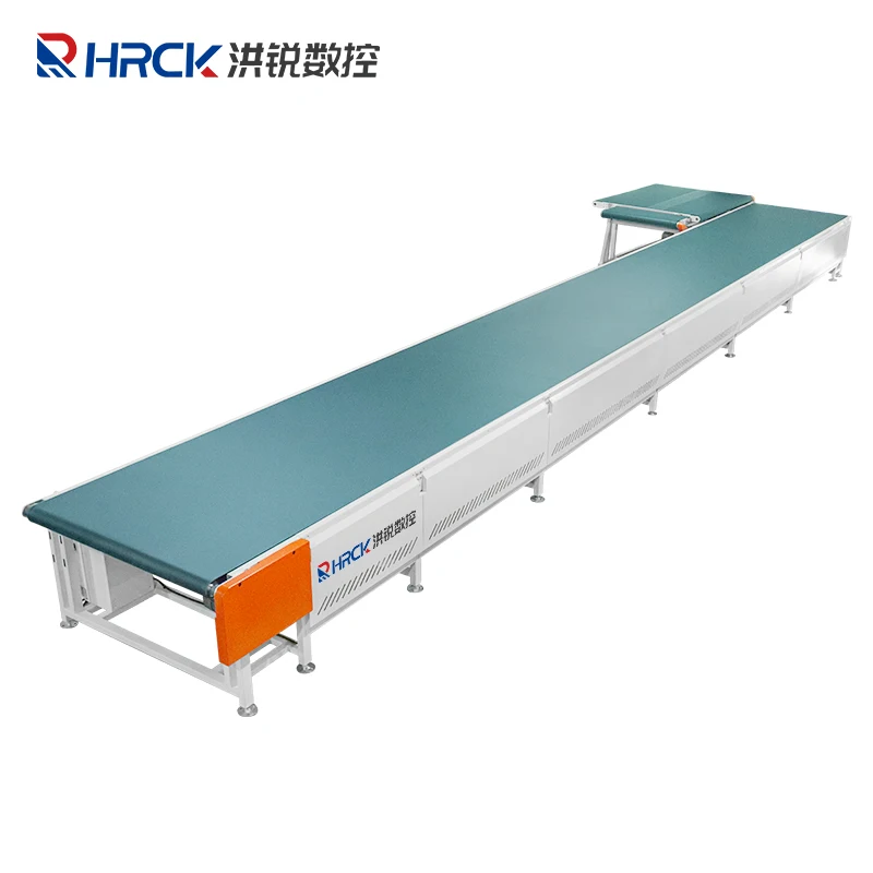 automatic rubber belt electric power high quality MDF panel woodworking edge banding machine return conveyor