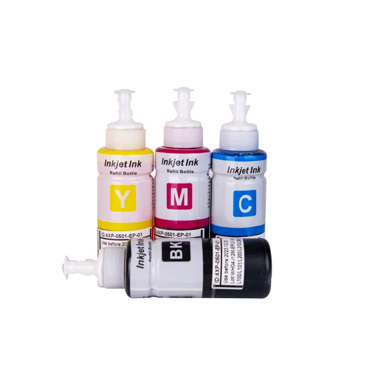Kit de 4 Tintas Epson T664 color para L310 L380 L375 L395 L575 L1300