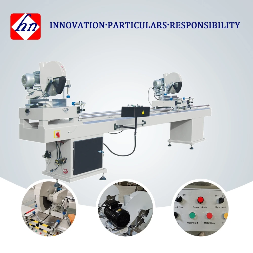 Factory Direct Supply Window Door Pvc Miter Saw With Double Head Buy