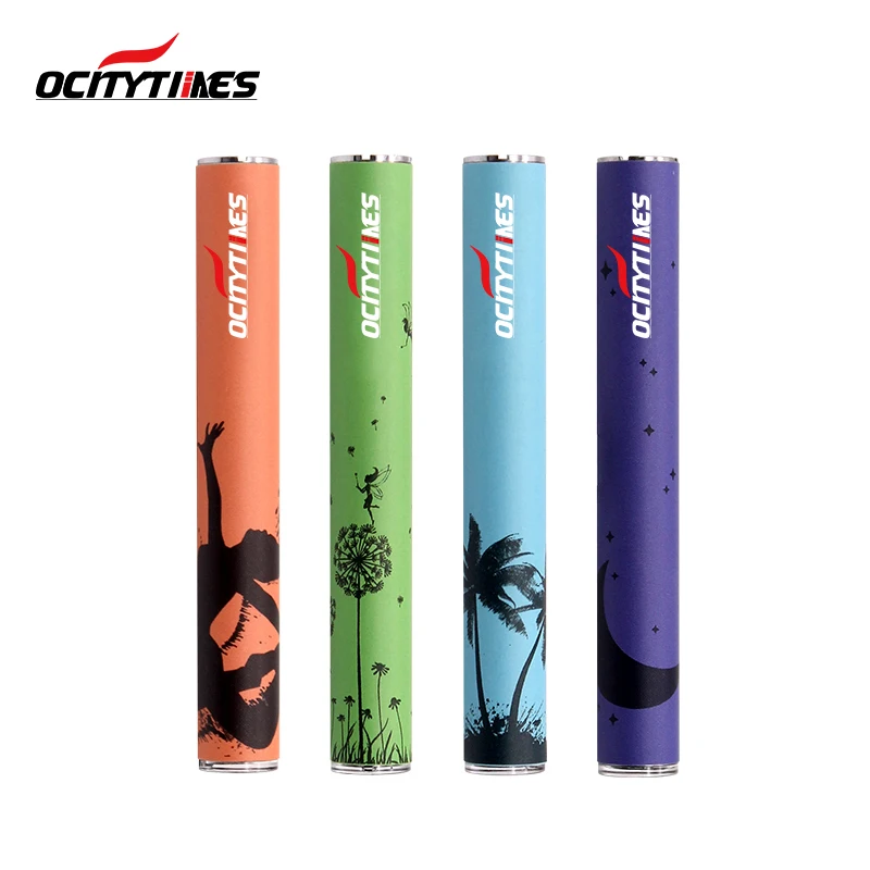 Ocitytimes High quality 2021 popular buttonless autodraw 510 cbd vape pen battery