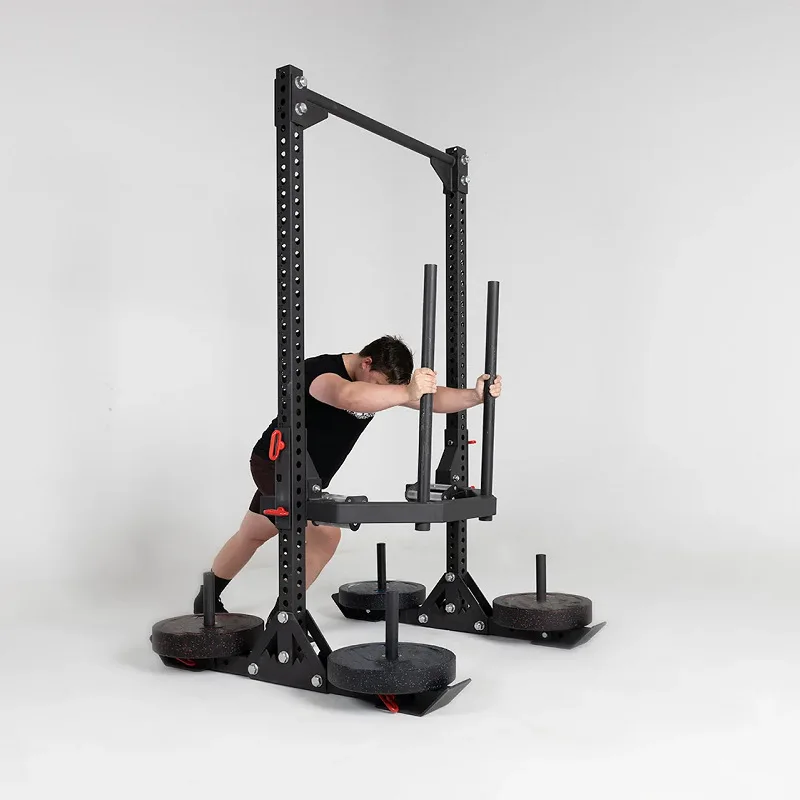 Commercial Functional Solid Steel Gym Squat Rack Weightlifting ...