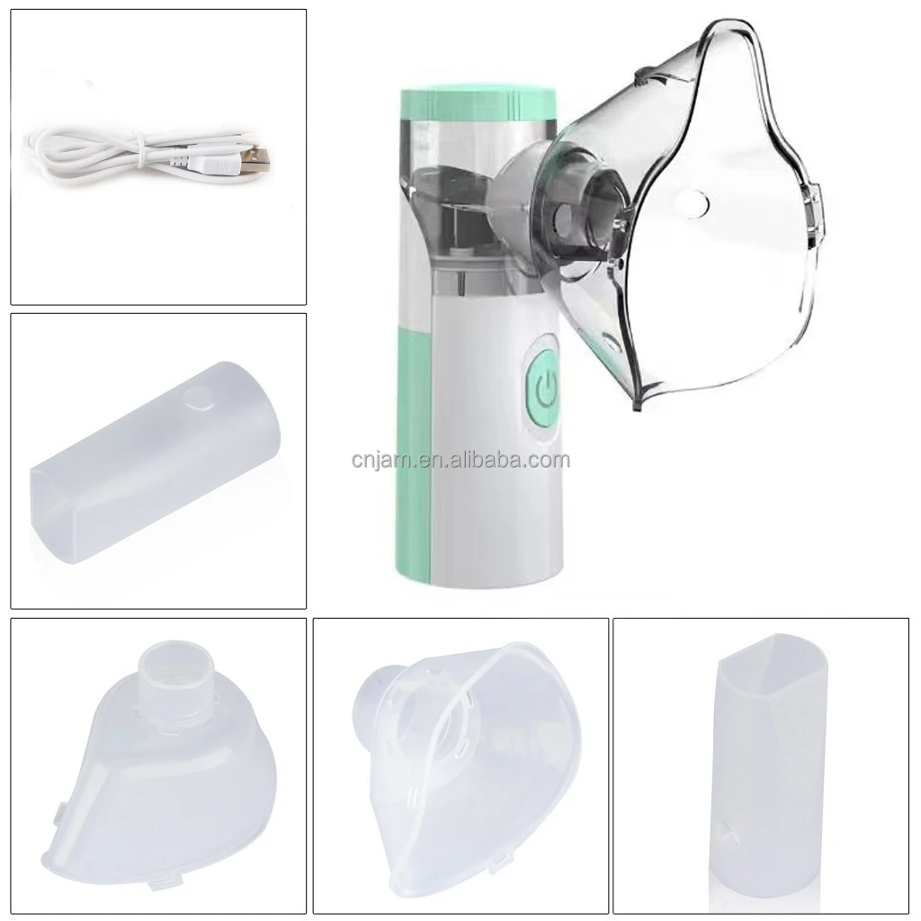 Portable Handheld Mesh Nebulizer Kit Inhaler Mesh Portable Mini ...