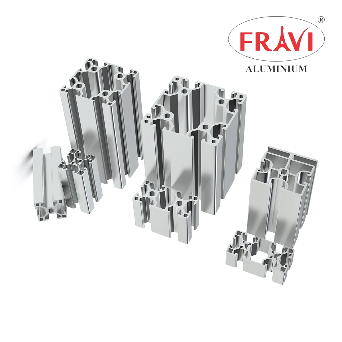 Powder Spraying Anodized Electrophoresis Aluminum Profile Square For