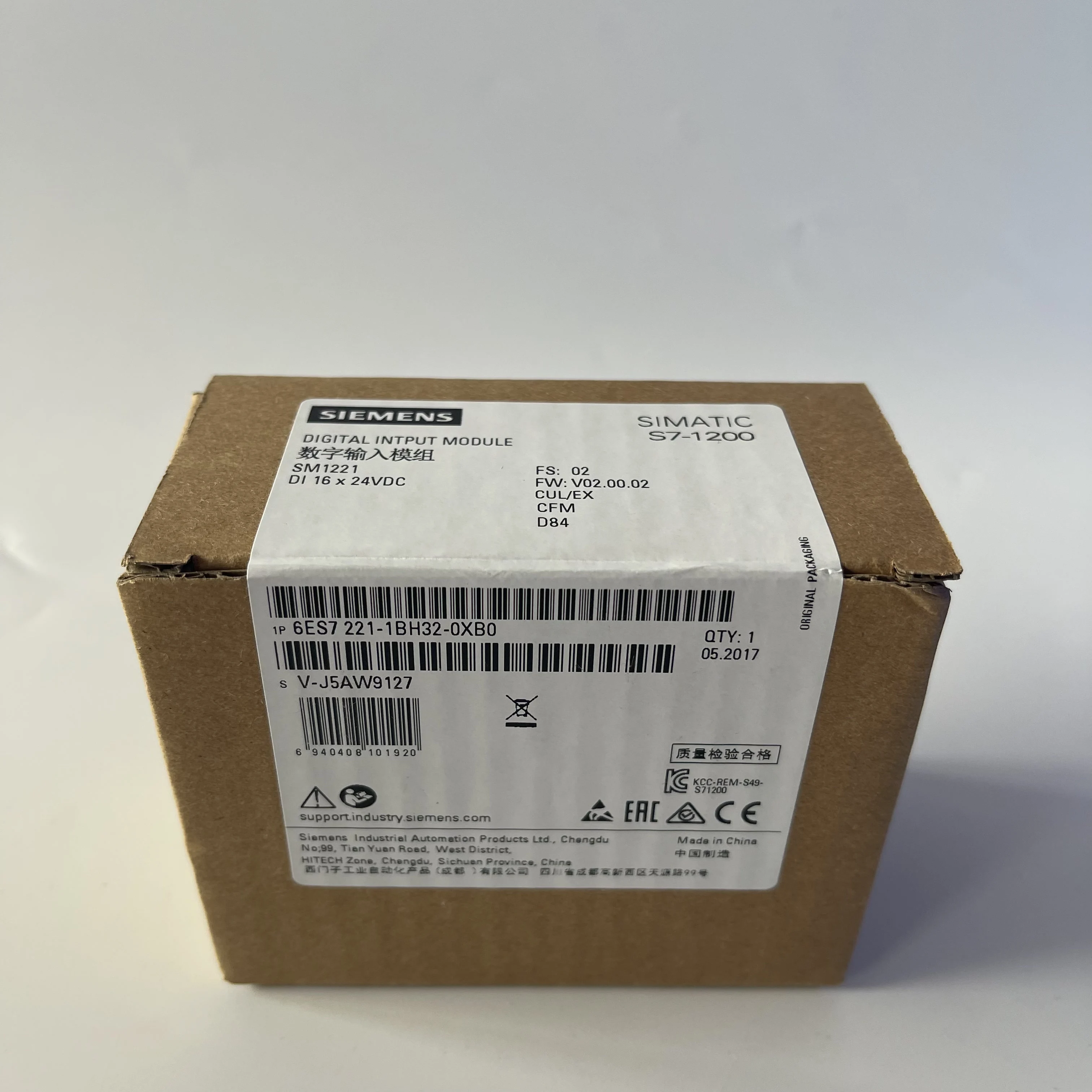 Siemens Digital Input Module SIMATIC S7-1200 6ES7221-1BH32-0XB0 Siemens Digital Input Module SIMATIC S7-1200 6ES7221-1BH32-0XB0