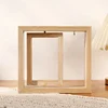Vertical version in natural wood color