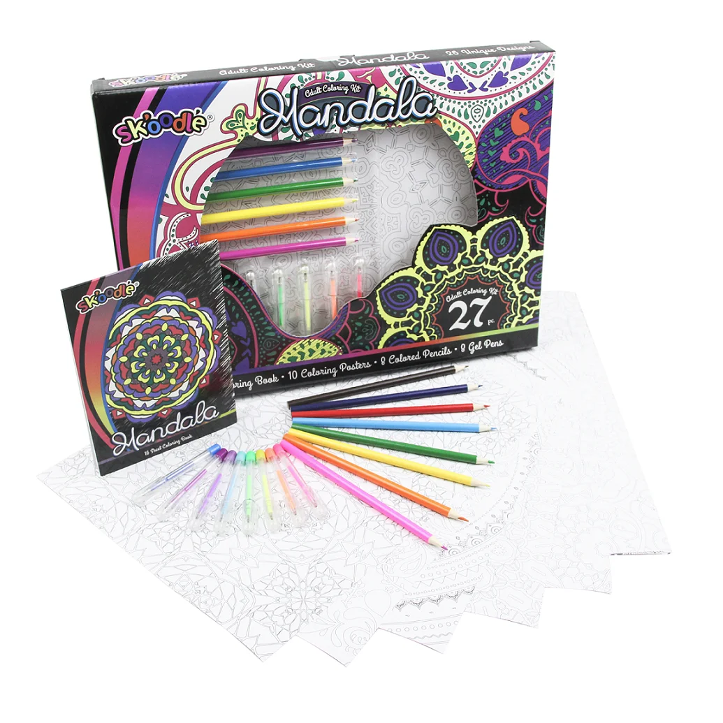 Adult Coloring Book Kits