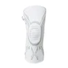 Gray-white-single piece-left foot