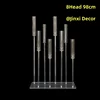 8 Head 98cm Rectangle Bottom