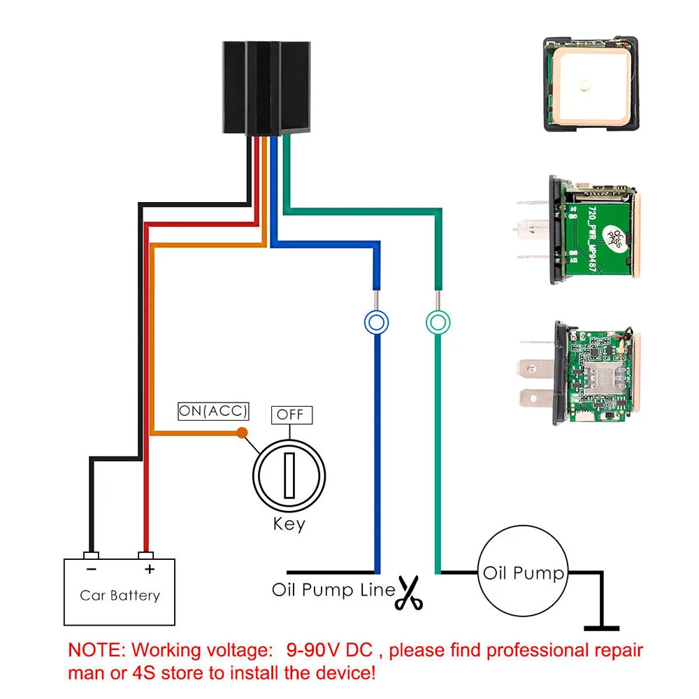 Localizzatore GPS LNCOON Mini Per Auto/veicoli, Nessun Canone Mensile, App Per IOS/Android, Ricarica Batteria CR2032, Frequenza Aggiornamento 5 Minuti, IP65