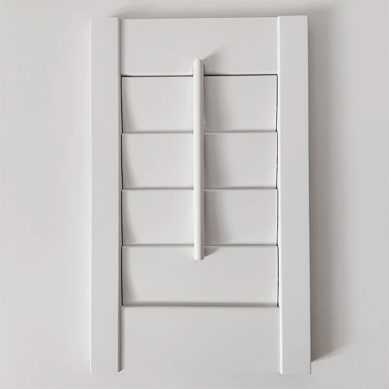 First Domestic Company to Open Molds-PVC Shutter 40mm Small Stile for Everyday Use on Small Windows