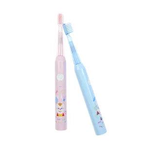 Factory Direct Sale Kids Lovely Intelligent Toothbrush for Gentle Cleaning Toddler Electric Toothbrush with Cover