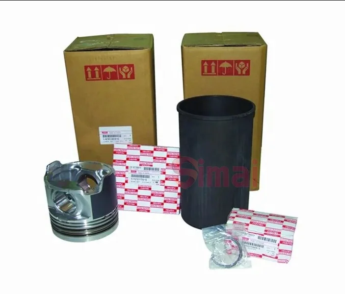 High Quality Engine Liner Kit 4HE1 4HF1 4HG1 Piston Liner Kit for Isuzu Engine