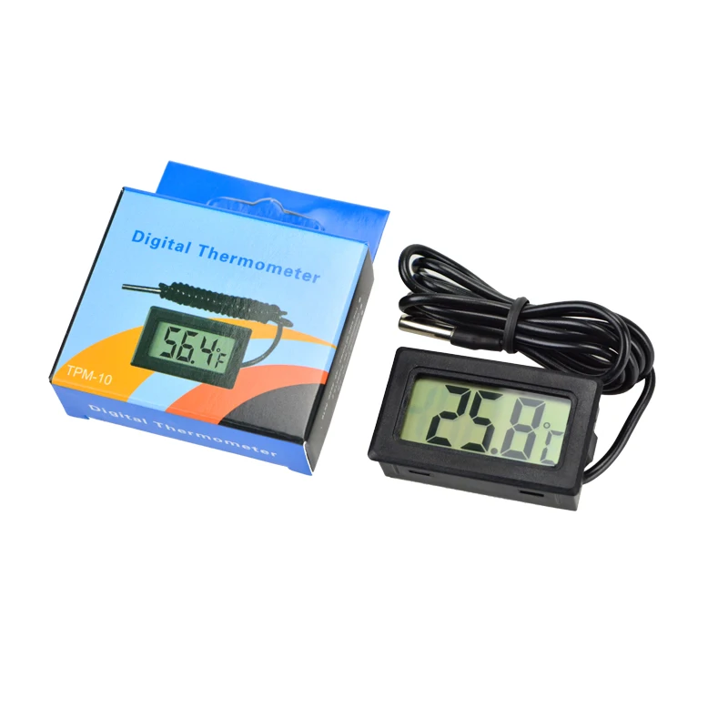 TPM-10 Digital LCD Thermometer Temperature Aquarium Thermometer