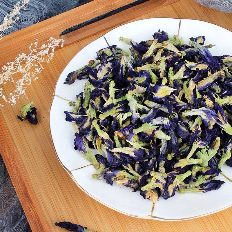 Blue Organic Dried Butterfly Pea Flower Tea
