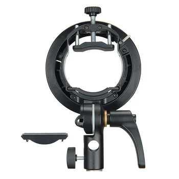 S2 Speedlite S-Type Bracket Bowens Mount Flash Holder for Godox V1 Ad200PRO Ad400PRO Ad600PRO detail image