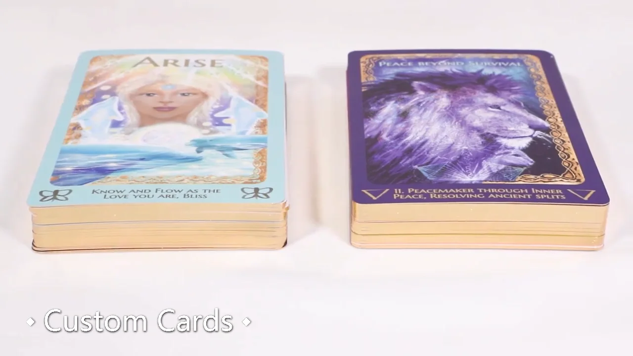 Custom Wholesale Printing Board Game Playing Card Game Paper Big Deck