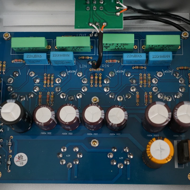 BRZHIFI Manufacturer Shigeru Wada Vacuum Tube Preamplifier Board Aluminium Enclosures Stereo HIFI Preamp Audio Amplifiers details