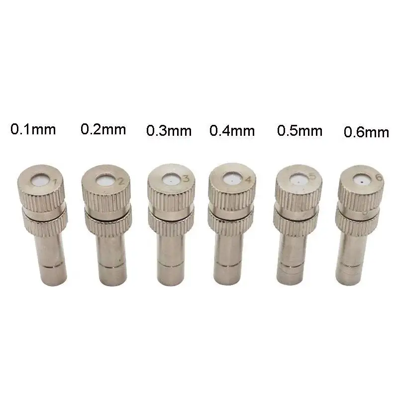 Brass Misting Nozzles For Cooling System 0.2 mm-0.6mm Garden AU 