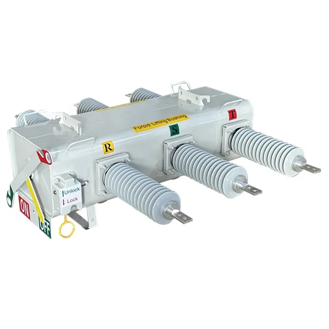 50HZ 630A 24kv-36kv Outdoor SF6 gas circuit breaker load break switch disconnector