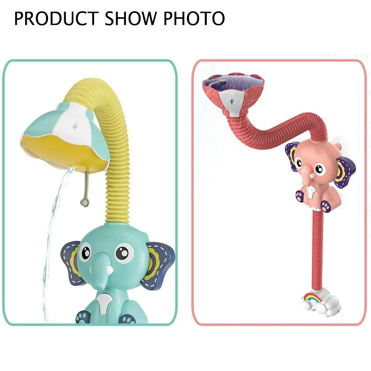 
 Новая электрическая насадка для душа в виде слона, игрушка для воды в ванную комнату, Детские Игрушки для ванны, детская игрушка  