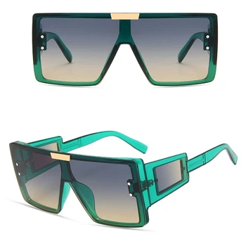 Vintage Oversized Sunglasses DLL6955 - 80s Retro Style