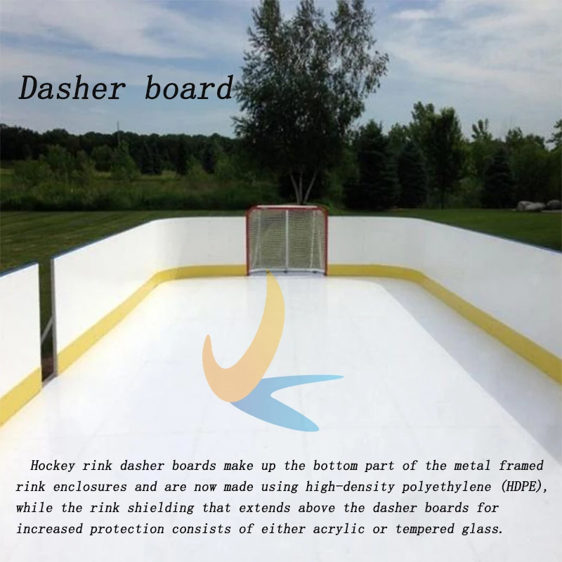 Hdpe Ice Hockey Rink Fence Board Hockey Ice Rink Railing/barriers