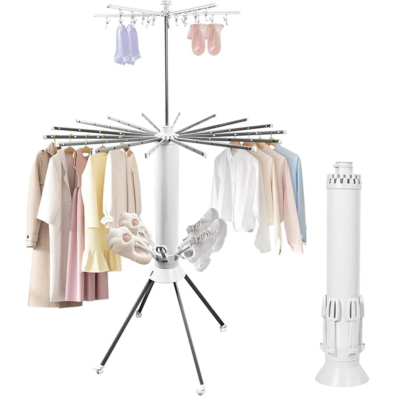 2025 Upgrade: Portable 3 Tier Cloth Shoe Dryer Rack