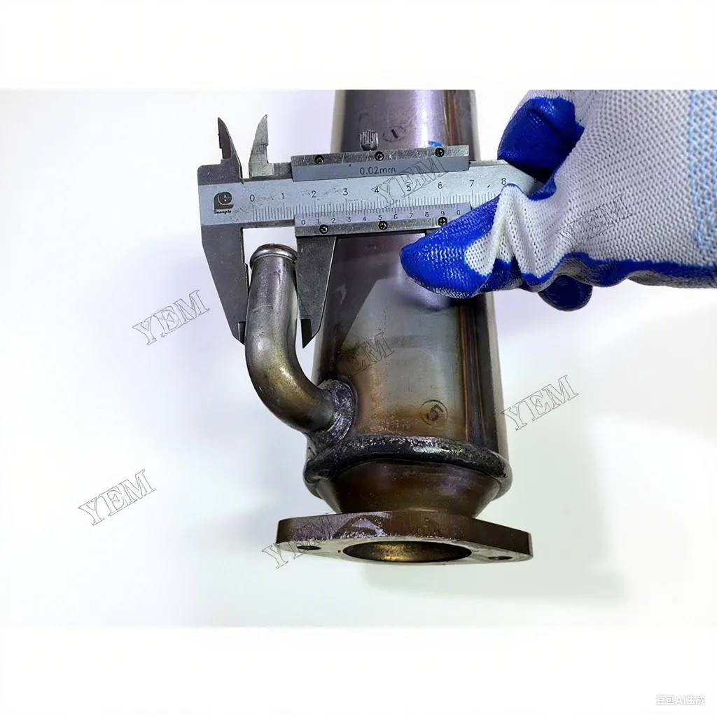 EGR Cooling Pipe 1G410-7141-2 Fit for Kubota V3800 Engine 3