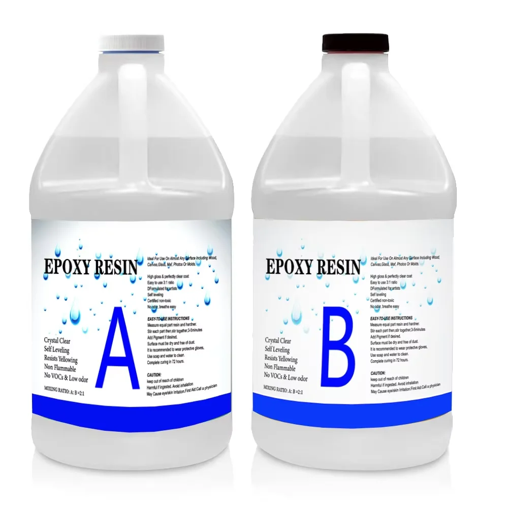Super Clear 1:1 Two-Component Epoxy Resin for Construction and ...