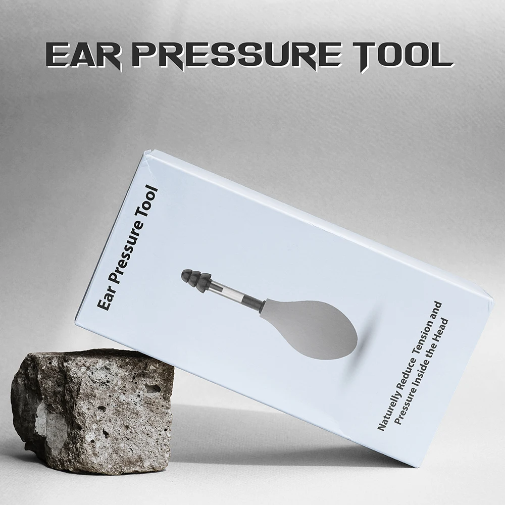 Soft Silicone Ear Pressure Tool Head Pressure Regulator Reusable Ear Plugs Relief Adjuster Effectively Alleviates Ear Discomfort