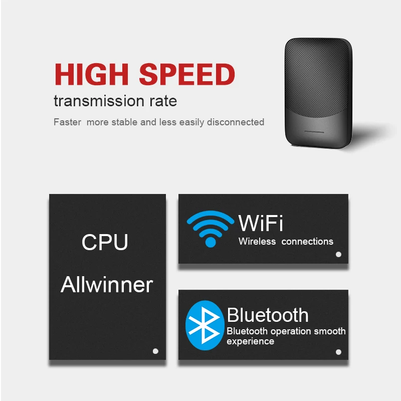 Car Wired to Wireless Android Auto Adapter for Models with Original Car with Wired CarPlay with Wired Android Auto