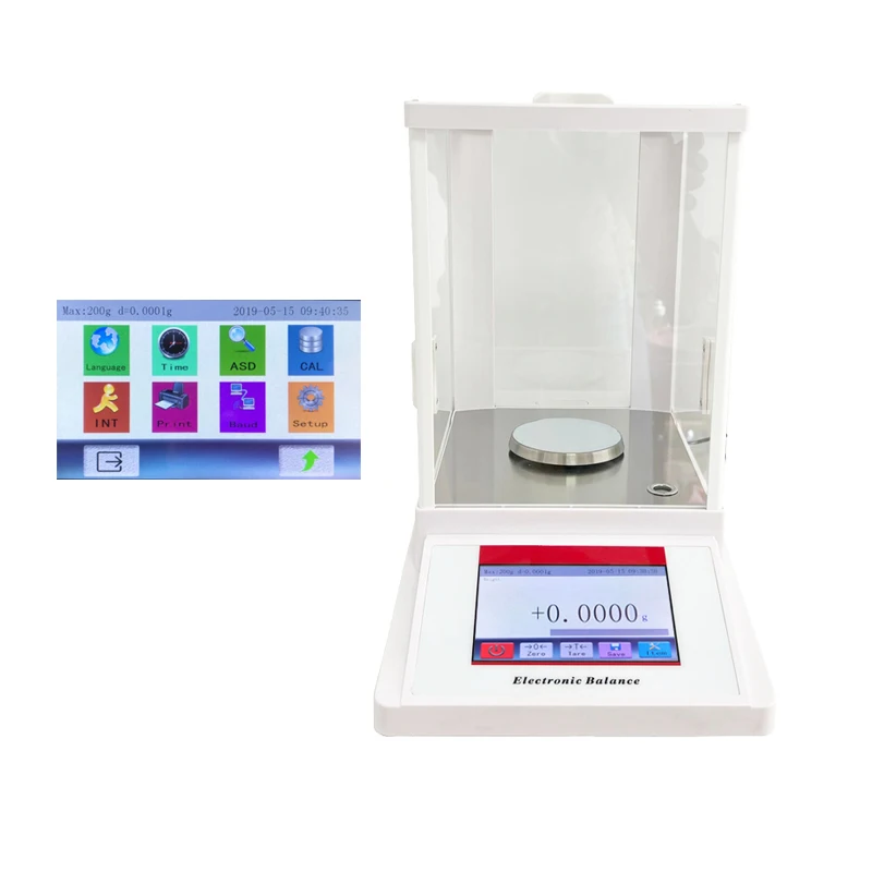 Ja10003 1kg Digital Analytical Laboratory Scale Good Price 1000g Gold Magnetic 1mg with LCD Display