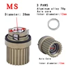 3pawls MS 12S 12MM-silver