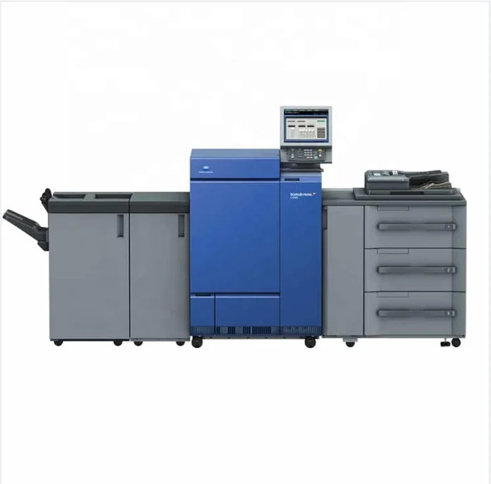 A3 Color Copiers for Konica Minolta Bizhub Press C1085 C1100 C6100 C6085 with Finisher and Paper Bank