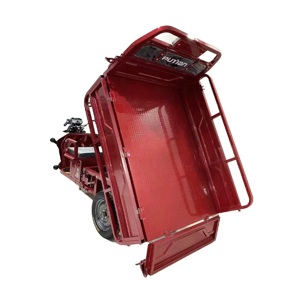 Best Selling Motorcycle Three Wheel Sidecar E Bike Electric Bicycle 3 Adult Trike Motocross Waste Container Motorized Tricycle