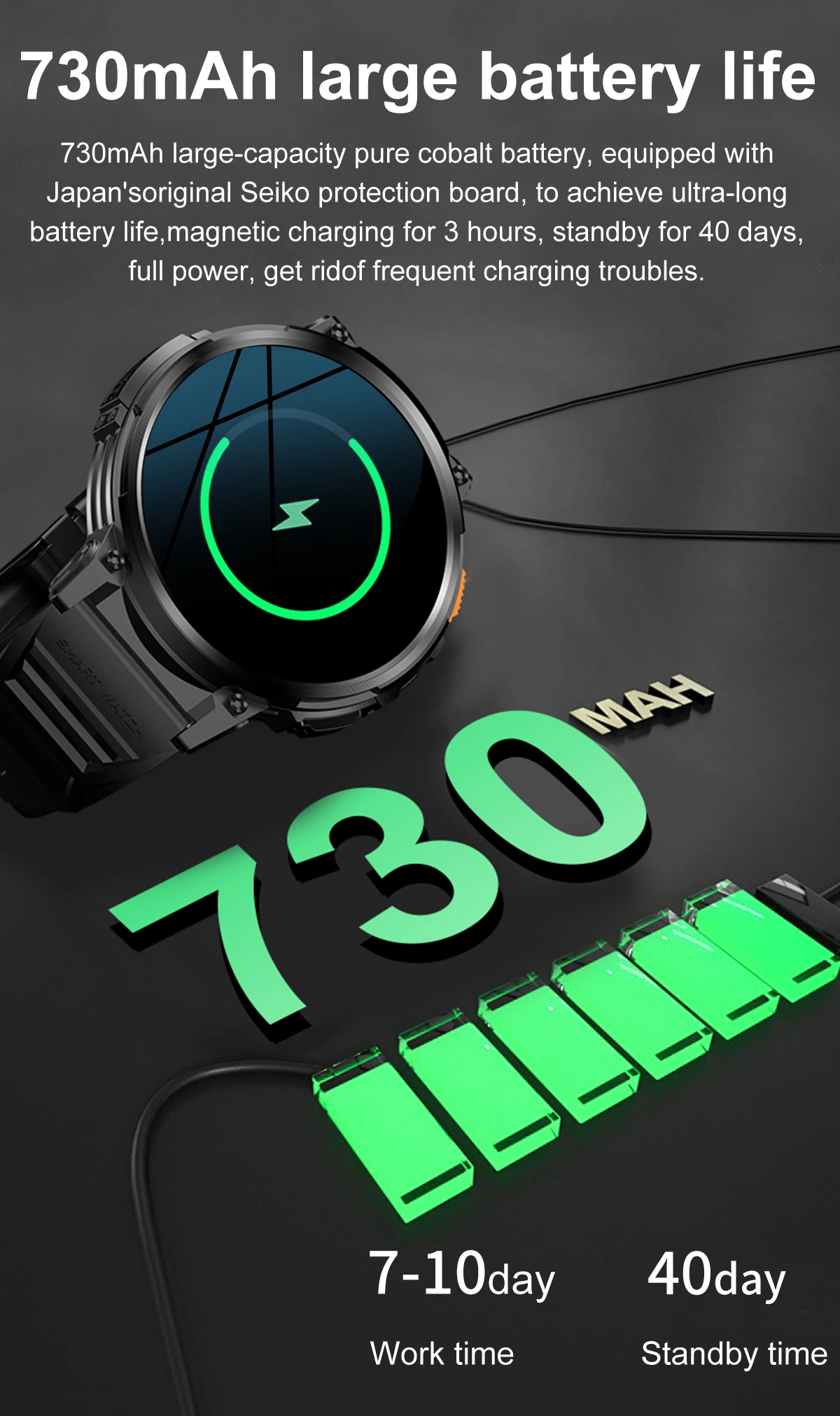 K66 Smartwatch 1.85inch Flashlight Bt Call Music 730mah Battery Heart Rate Multiple Sports Modes Waterproof Relojes Inteligentes - Buy K66 Smartwatch relojes Inteligentes waterproof Relojes Inteligentes