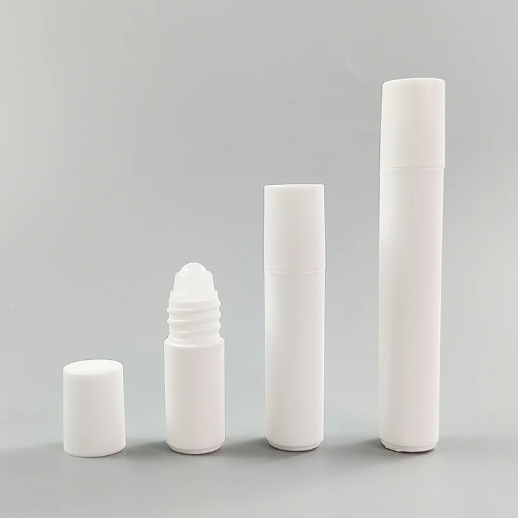 3ml 5ml 8ml Minni einköfn plastflaski tómur reyndarósa flaska lefisóma PP pakkari roller flaska deodorant hæfn