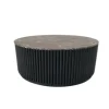 Rubino scuro - Piano in marmo tonalizzato con base nera