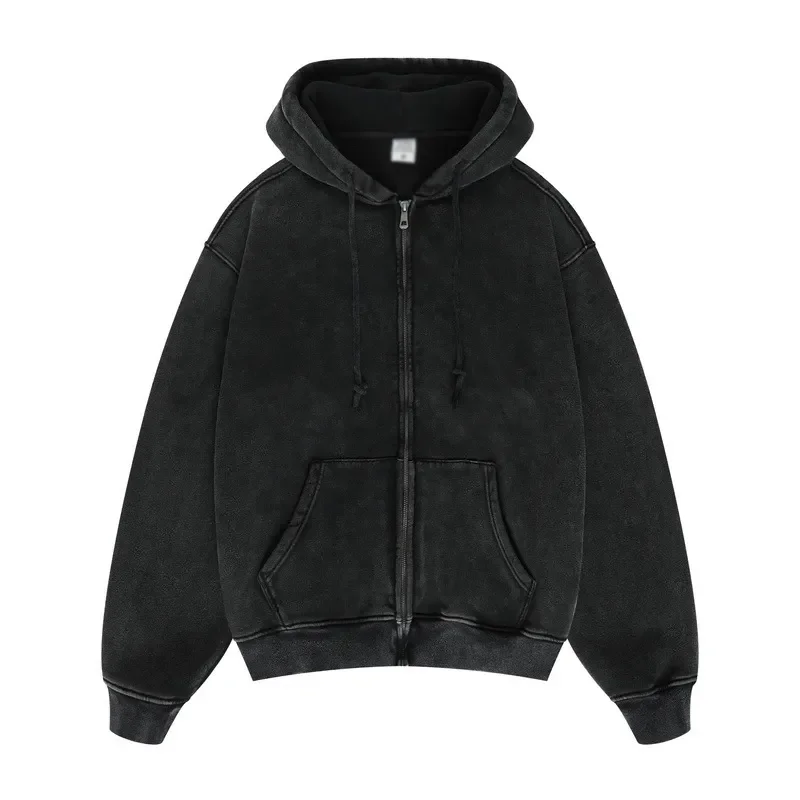 [COSYHARU公式] Pigment Washing Hoodie Zip-up 関税・送料込み COSYHARU (コシハル) - ピグメントウォッシングフードジップ
