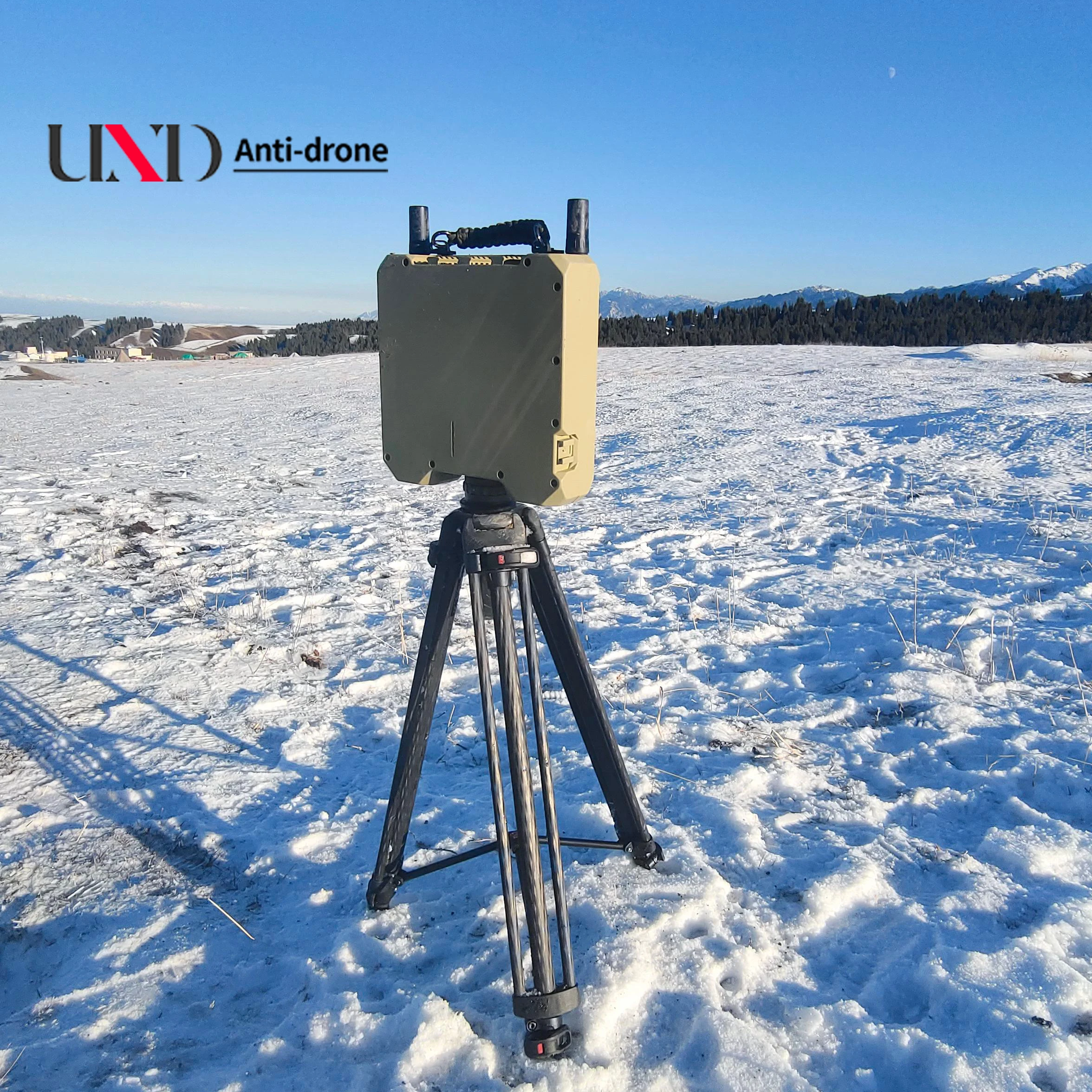 Portable Small Radar with Built-in Power Supply Portable Phased Array C-Band Digital Detection Radar System Easy Carried
