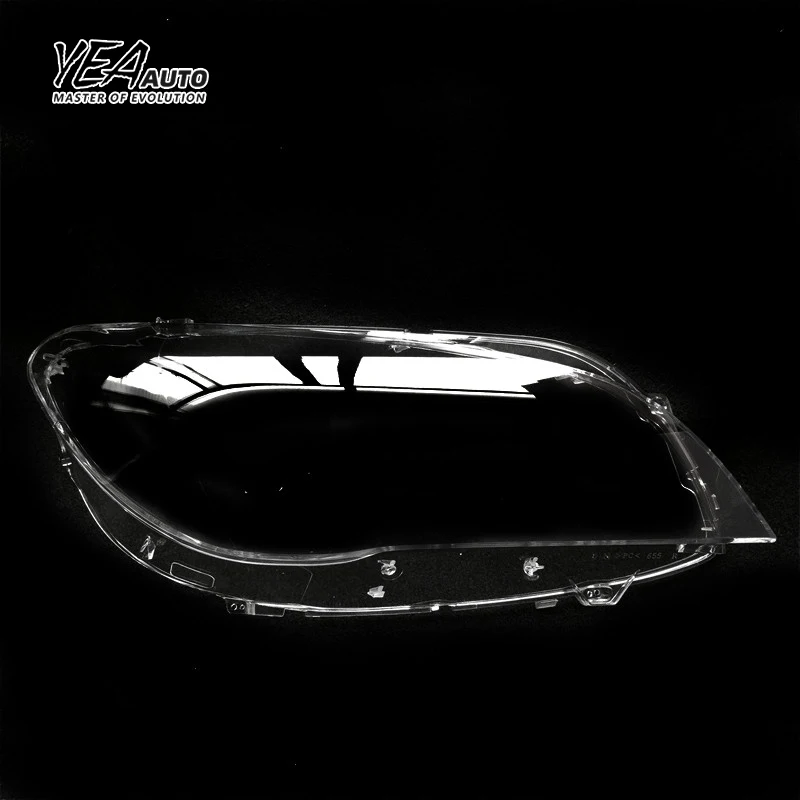 product yea auto car headlight glass pc lampshade cover lens lamp for bmw 7 series f01 f02 headlamp glass shade lens cover 2009   2015-26