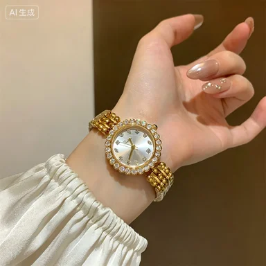 Diamond Quartz Women's Watch OM-281627