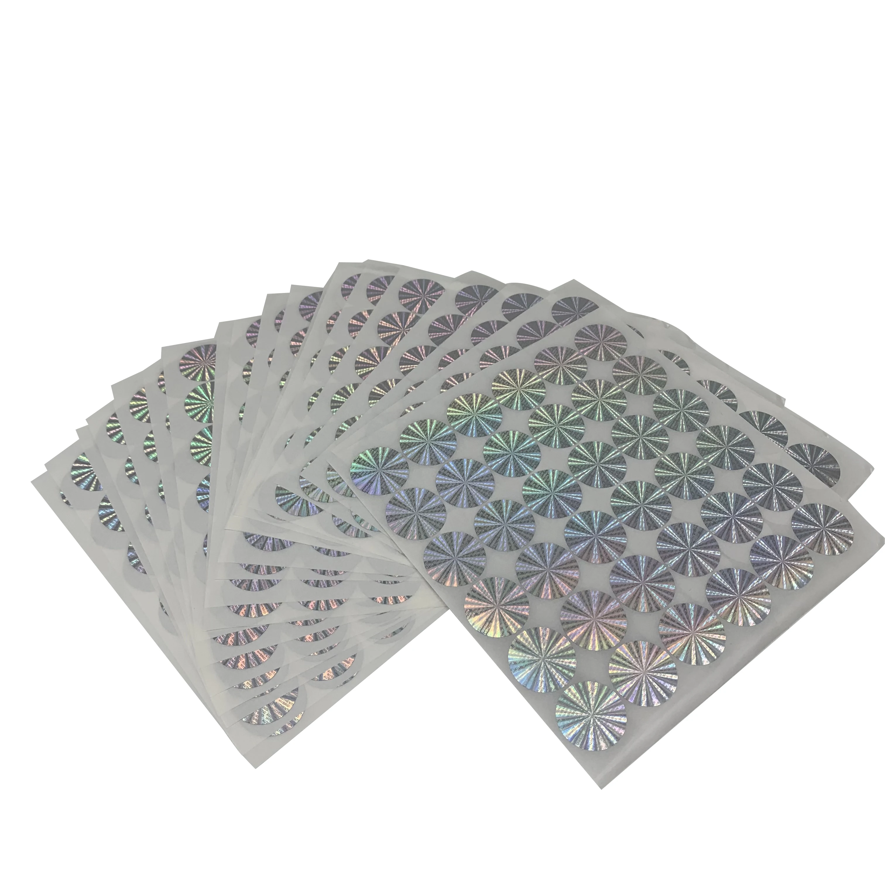 Top Selling Custom Design Original Authentic Hologram Adhesive Sticker