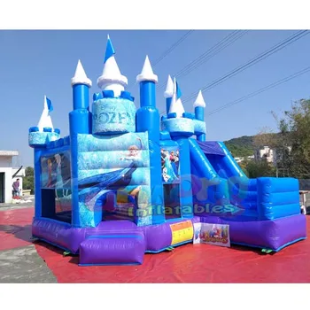 Commercial inflatable bouncy house for sale frozen jumping castle