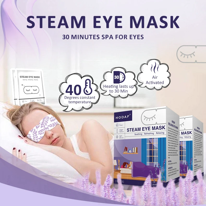 Hotselling Steam Eye Mask Oem Steam Eye Mask Bag Negative Ion Steam